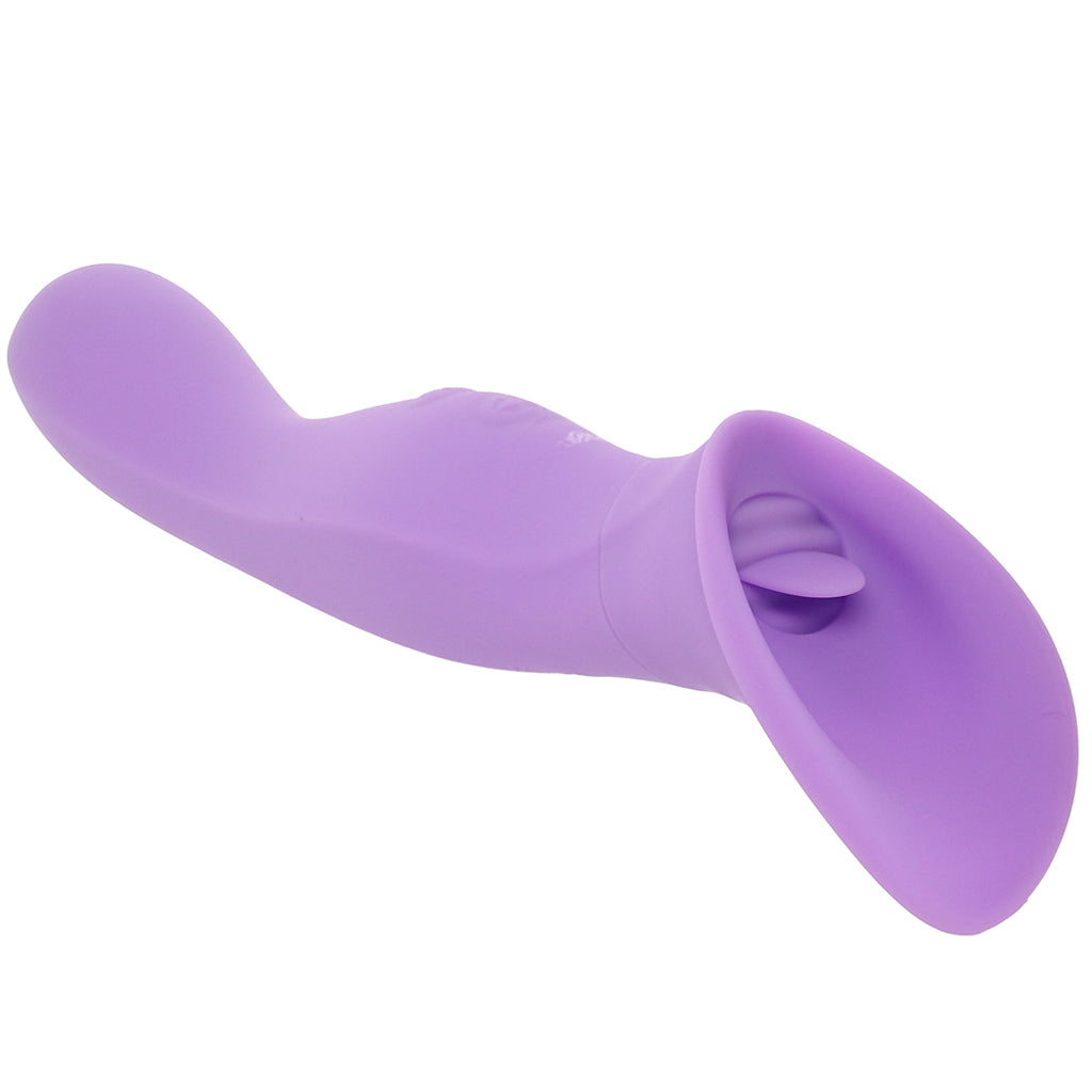 Couture Collection Dual Flickering Wand Vibrators > Clitoral Stimulators - Tophatter Daily Deals